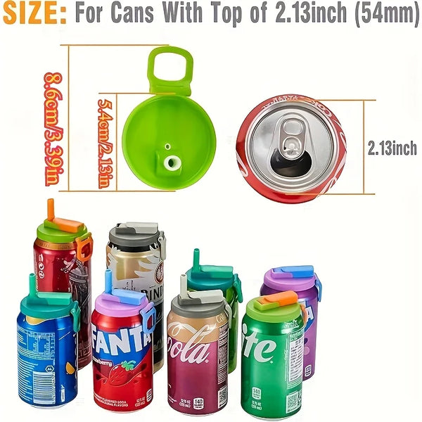 Snap-On Soda Saver Lids